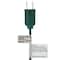 15ct. Multi-Color Satin G50 Globe Christmas Light Set With Green Wire